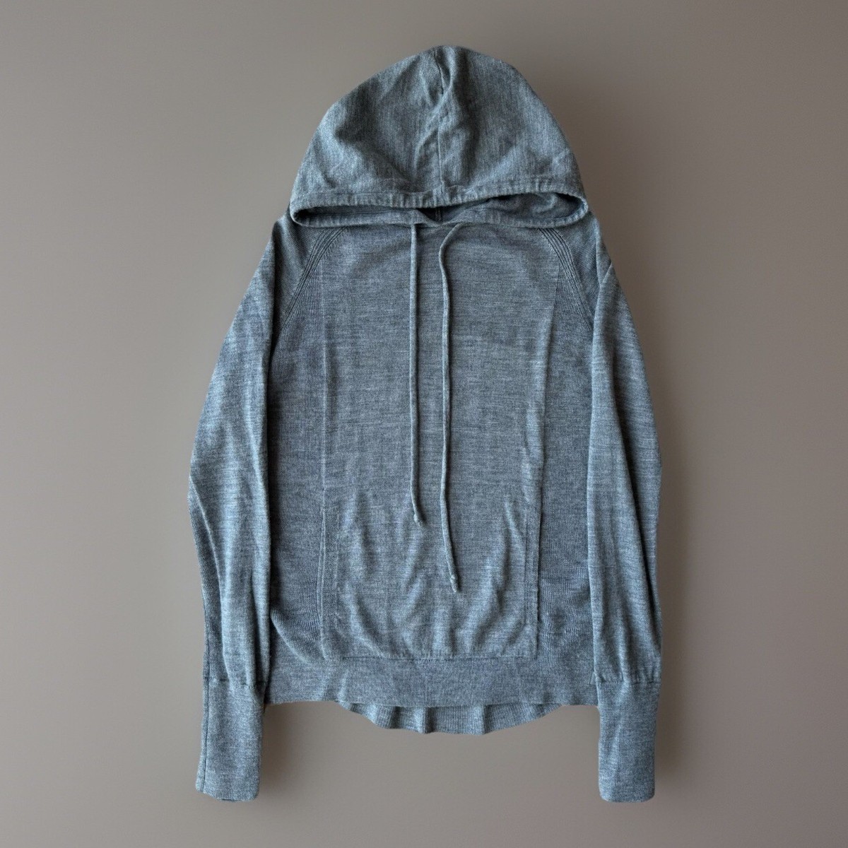 Lululemon Merino Wool Hoodie Womens Gray Hooded Pullover Sportswear  California