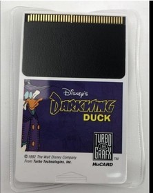 Darkwing Duck NEC Turbo Grafx 16 Hucard Game Complete In Box Tested & Working