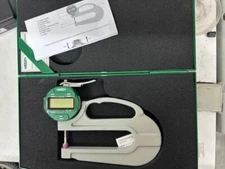INSIZE 2872-10 Digital Thickness Gauge,Acc +/-0.0008 in 55VN13