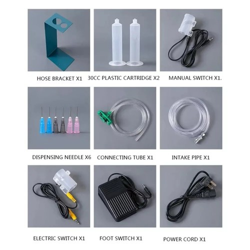 983A Epoxy Resin Automatic Glue Injection Machine Manual Pedal Glue Dispenser - Picture 6 of 16