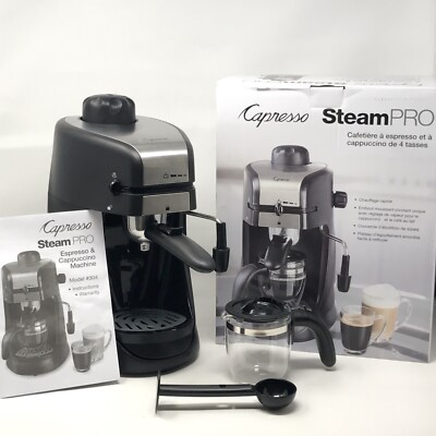Capresso Steam Pro 4 Cup Espresso 