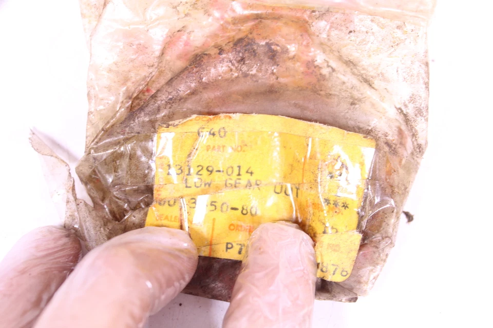 KAWASAKI A1 A1SS A7 A7SS NOS OEM EJE DE SALIDA MARCHA BAJA 13129-014 Foto 4 de 4