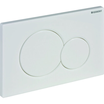 Geberit Betätigungsplatte Sigma01 für 2-Mengen-Spülung weiss 115.770.11.5