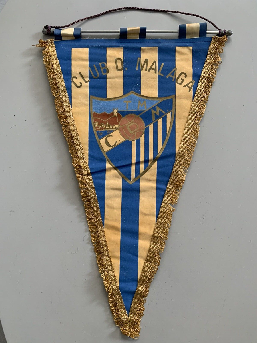 Grand Fanion Vintage Real Madrid – Banderin De Foot – Collection Liga