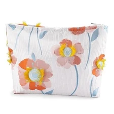 Flower Makeup Bag Aesthetic Cosmetic Bag for Women