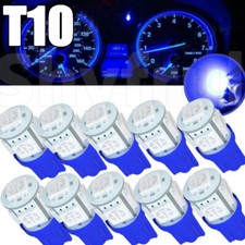 10x Blue Led Bulbs Instrument Cluster Panel Backlight Gauge Dash Lights