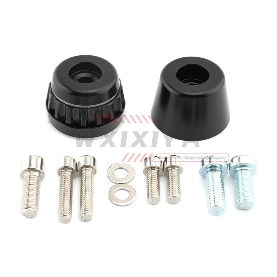 Tampa de aderência plugue de extremidade de guidão CNC para BMW G650GS K1200R R1200R R1100S K1600B preta - Imagem 2 de 4