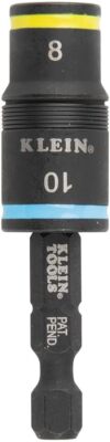 Klein Tools 32931M 2-in-1 Metric Impact Socket Set, Features One Size, Multi 