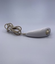 Nintendo Wii Official Authentic OEM White Nunchuck Controller RVL-004 Tested
