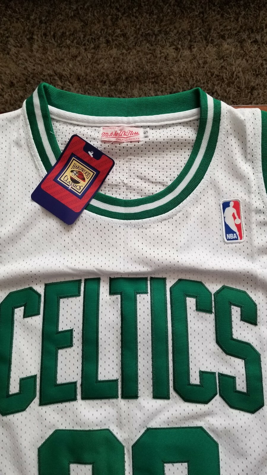 🔥RARE 100% Authentic NBA LEN BIAS Mitchell & Ness 1986 Celtics