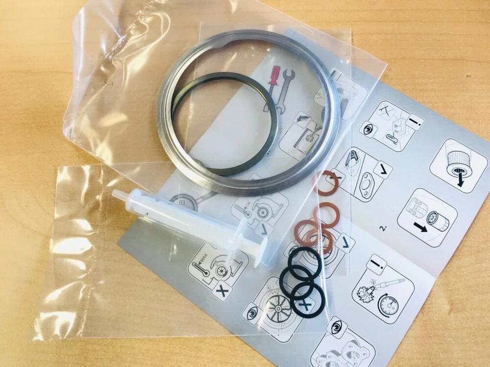 Turboladerdichtungen Montagesatz ELRING 727.471 für BMW 3 5 7 X3 X5 M57N Turbo - Bild 3 von 4