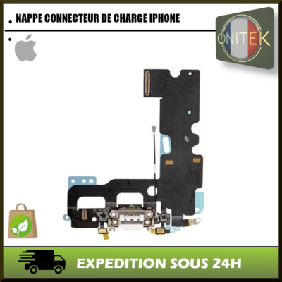 Module Connecteur De Charge Micro Blanc Pour IPhone 6 Plus - Occasion Origine Apple Comme Neuf
