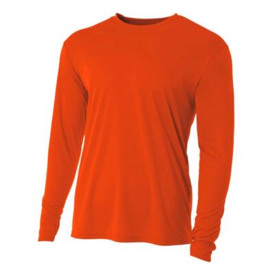 5 Pack Of A4 N3165 Mens Cooling Performance T Shirt Long Sleeve T-Shirt