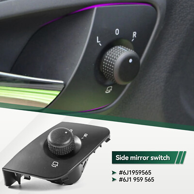 DE Spiegel Verstellung Schalter Knopf Für Seat Ibiza 2008-17 6J1959565 10Pin