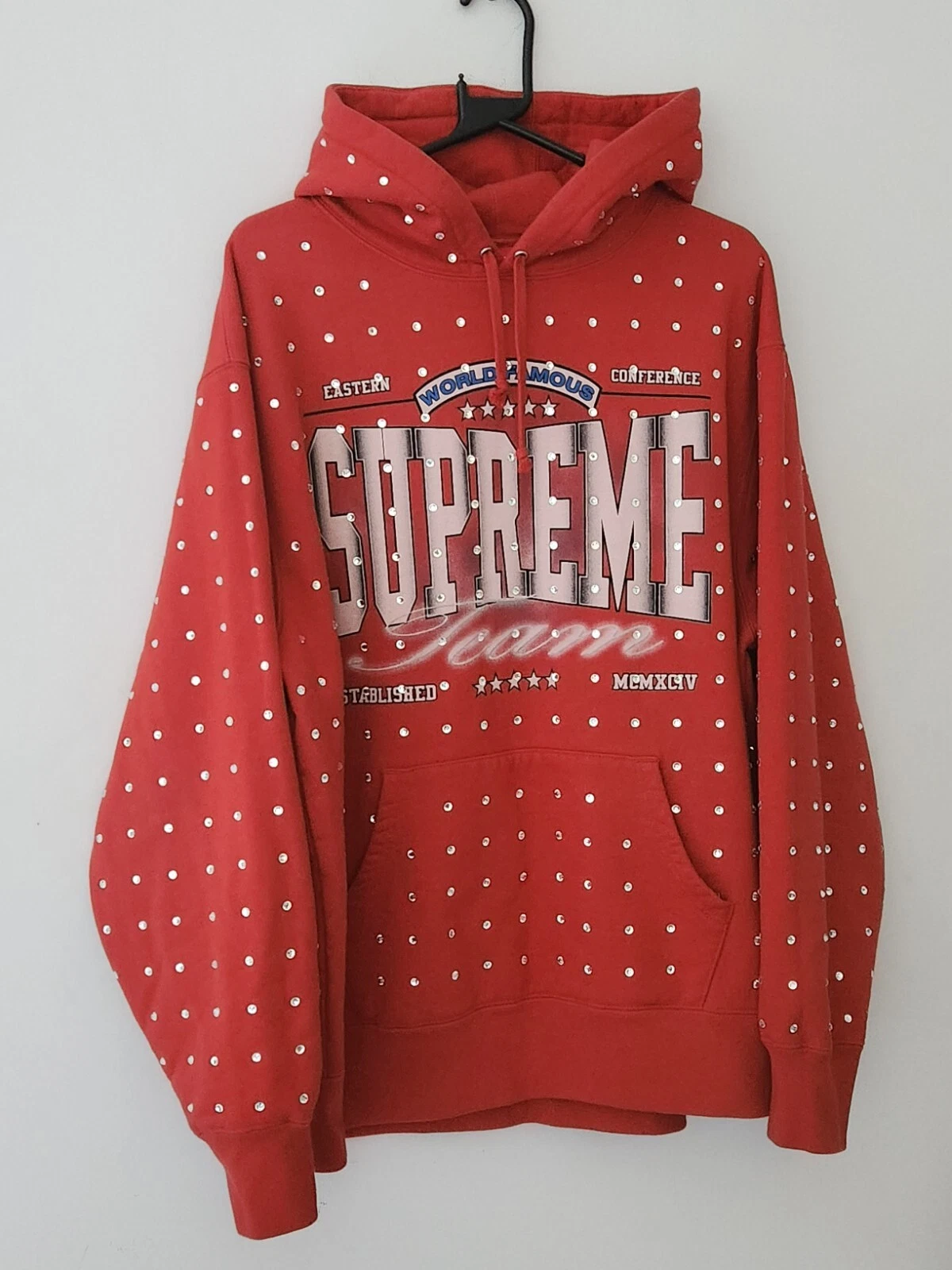 Sweat à capuche FW21 Supreme Strass taille M moyen sweat à capuche 