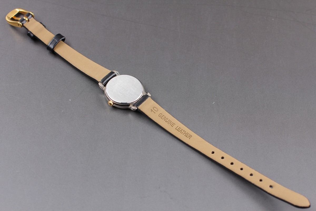 Vintage 1991 [MINT] SEIKO LUCENT 4N21-0360 Gold Roman Quartz