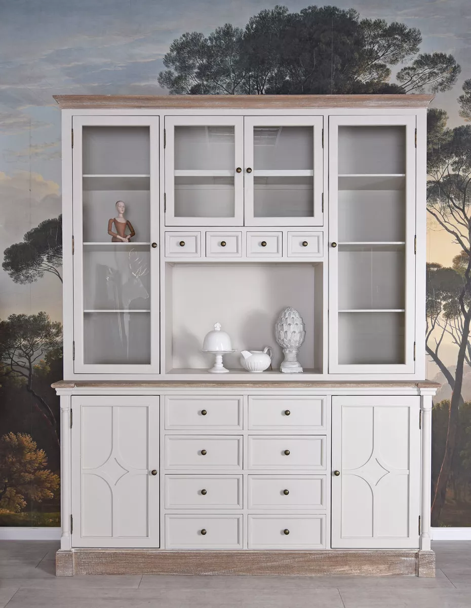 Buffet Geschirrschrank | Küchenschrank Küchenbuffet eBay Vitrine Buffetschrank Shabby