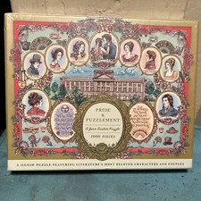 Pride and Puzzlement: a Jane Austen Puzzle 1000-Piece Jigsaw Puzzle