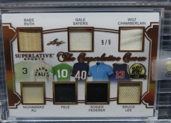 2020 Leaf In The GU Ruth Chamberlin Pele Bronze Superlative 7 Relic # 9/9