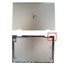 Silver 15.6" Back Cover For HP 15M-ED1023DX 15M-ED1013DX Top Rear Lid L93203-001