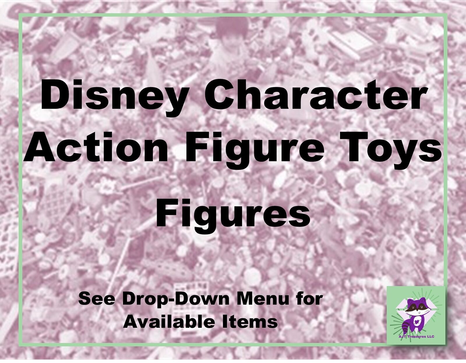Disney Character Action Figure Toys-Pick!