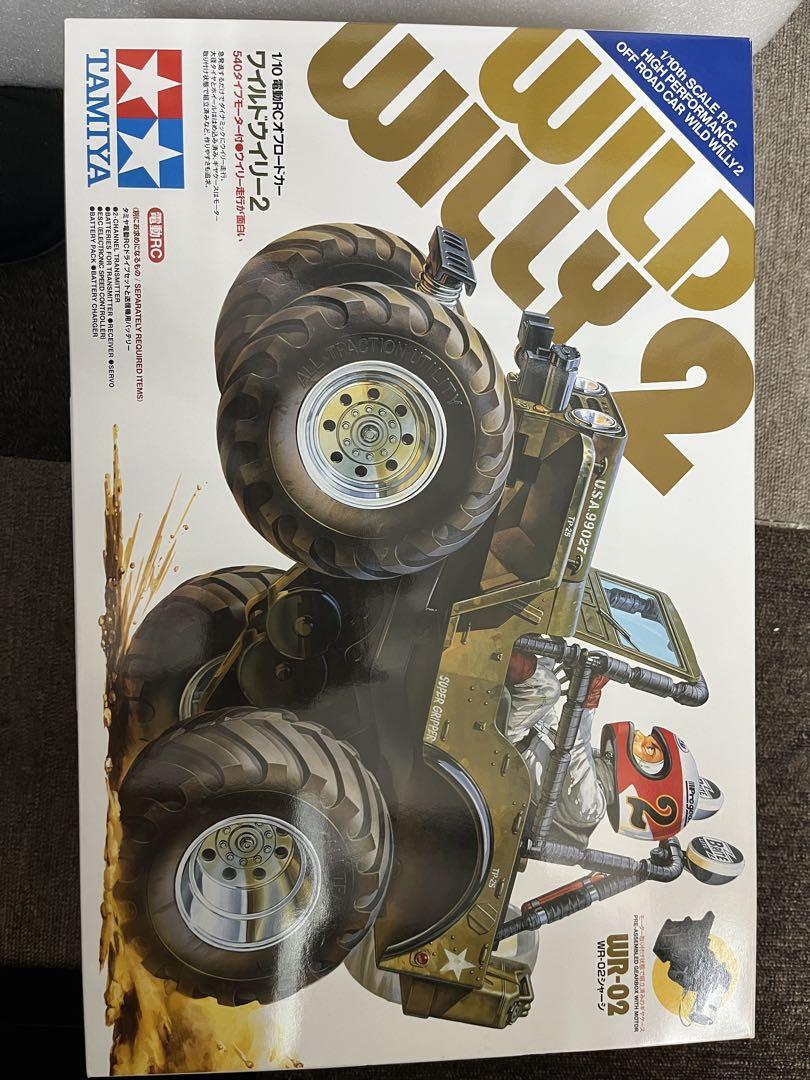 TAMIYA WILD WILLY 2 1/10スケール RCモンスタートラック 1/10 SCALE HIGH PERFORMANCE OFF ROAD CAR WILD WILLY 2 | TAMIYA