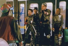 RICKY DEAN LOGAN signed Autogramm 20x30cm BACK TO THE FUTURE in Person autograph