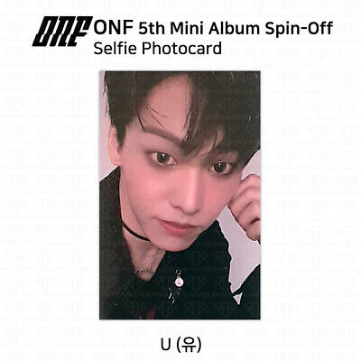ONF 5th Mini Album Spin Off Selfie Official Photocard MK ONF 5th Mini Album Spin Off Selfie Official Photocard MK