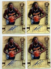 2012-13 Gold Standard Gold Futures Kenneth Faried RC Auto (5) #KF