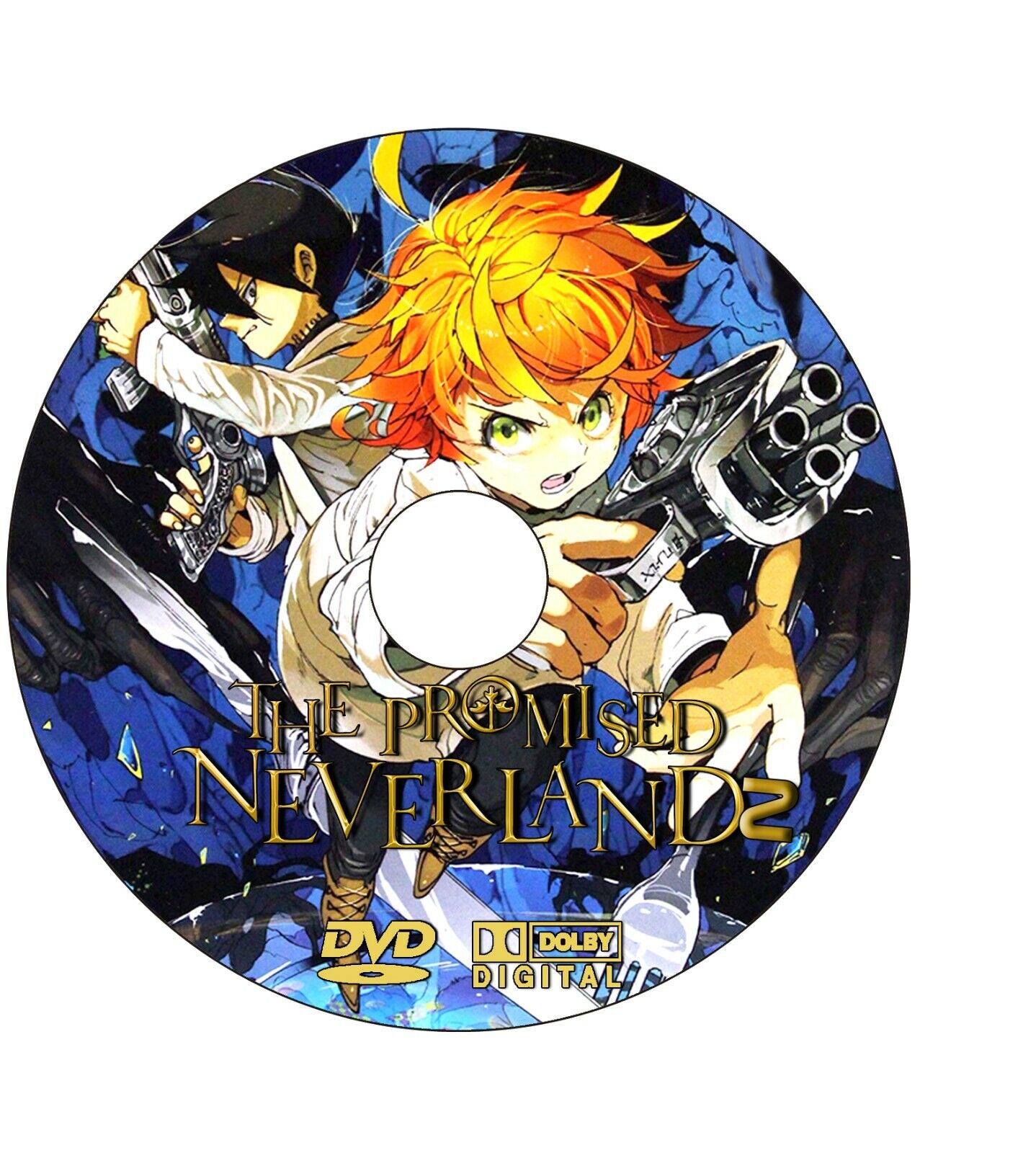 Yakusoku no Neverland (Season 1&2: VOL.1 - 23End) ~ All Region ~ English  Version