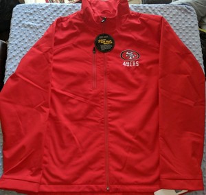 49ers rain jacket
