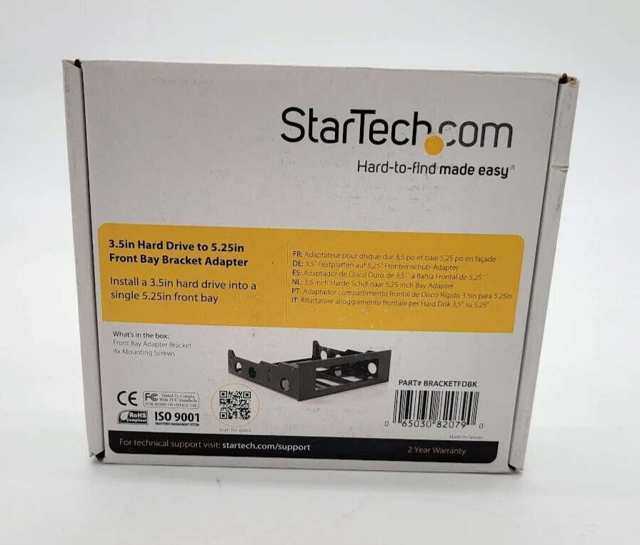 lot of 17 StarTech.com3.5" to 5.25" Front Bay Mounting Bracket - Image 2 of 4