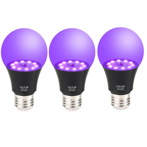 9.5W LED Schwarzlicht Strahler UV Licht Glühbirnen Leuchte Disco Club Partylicht - Bild 9 von 12