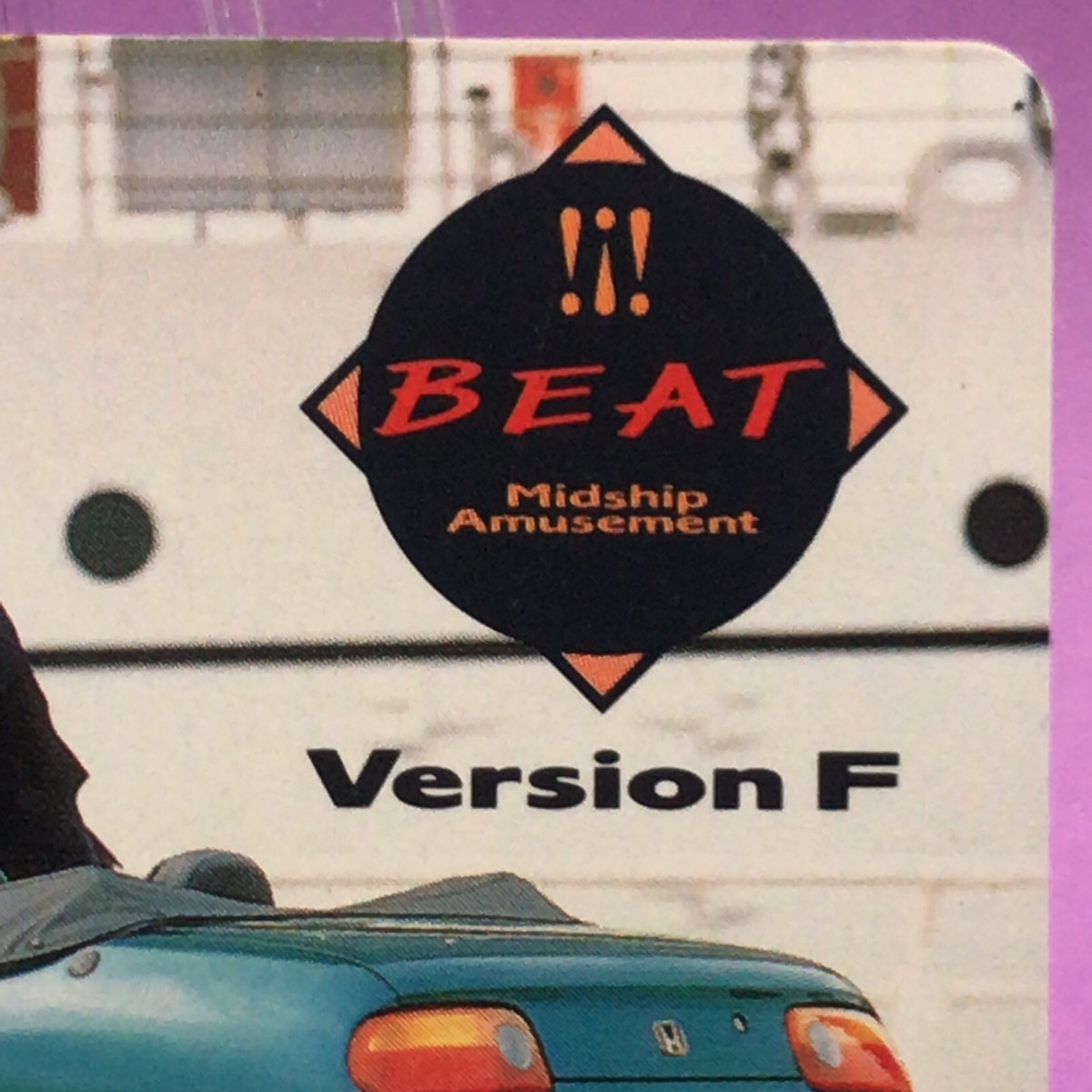 Honda Beat Version F Phone Card 1990s Honda Japan Sports Car JDM