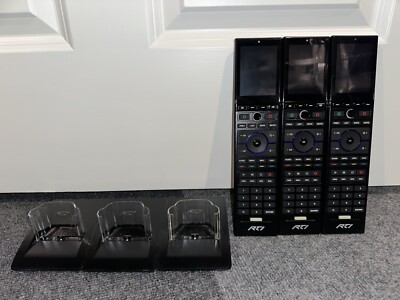 RTI T2i Touchscreen TV Remote Control With Charging Dock Power Supply - EACH