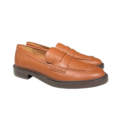 Madewell The Vernon Penny Loafer Dried Maple Womens size 10  display picture 2