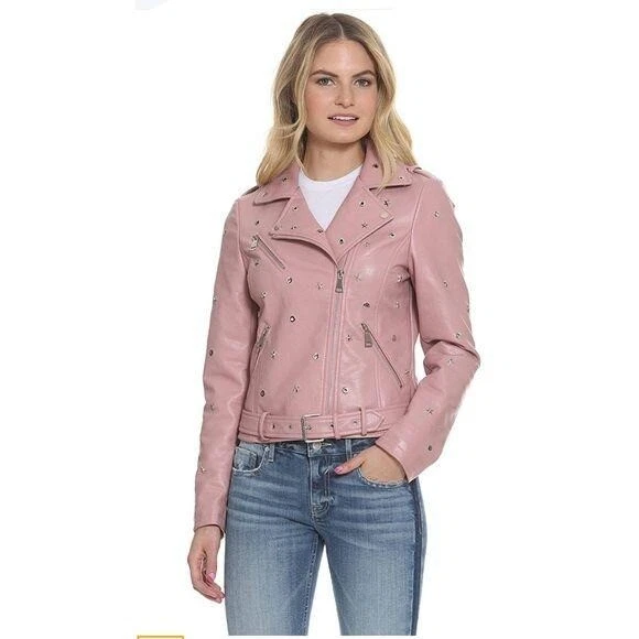 Vigoss star leather jacket sale