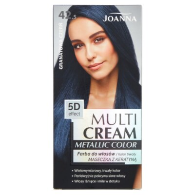 5901018019051 Joanna Multi Cream Metallic Color farba do włosów 42.5 Granatowa C