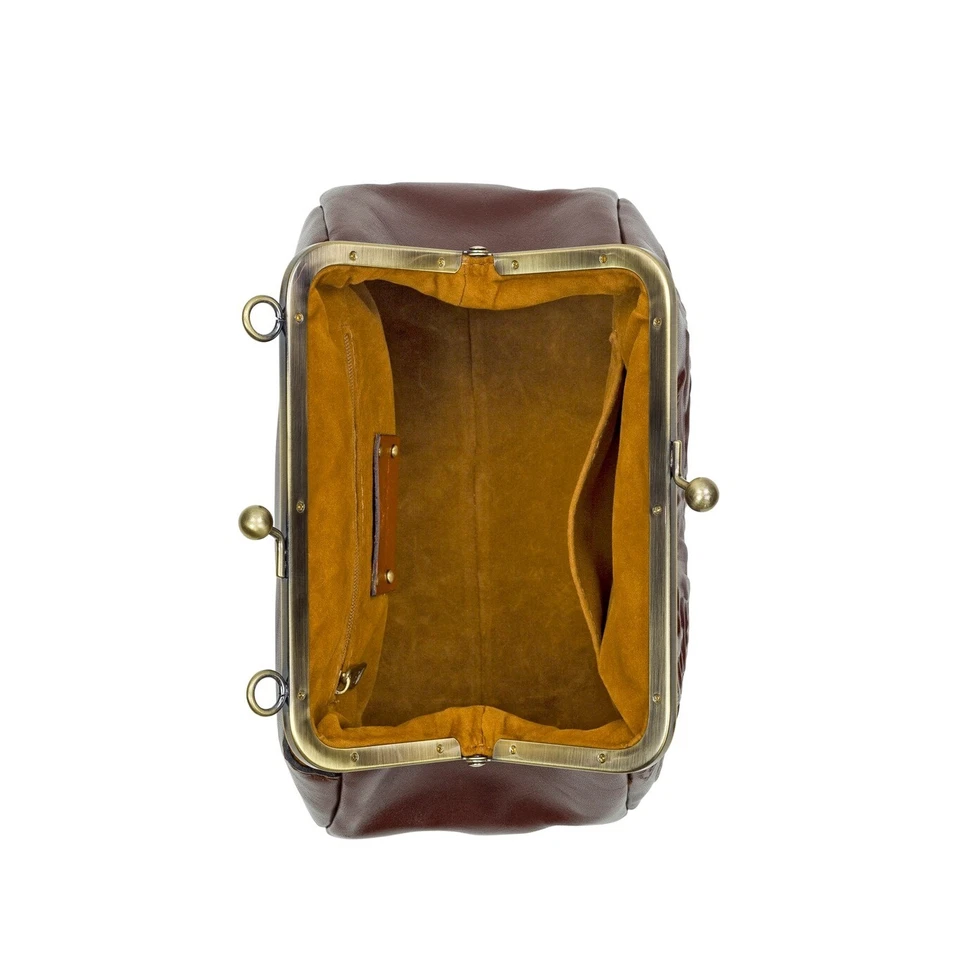 Bolso con Marco Patricia Nash Annie - Cartera de Cuero Rosa Tooled - Totalmente Nuevo con Etiquetas Foto 3 de 4