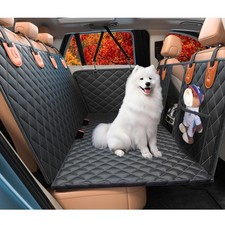 Back Seat Extender for Large Dogs, Dog Car Seat Cover Hard Bottom Holds 400lb...