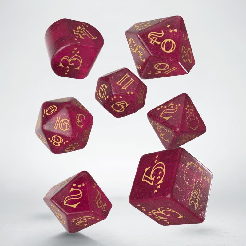 Q-Workshop BNIB Llama Dice Set: Puffy