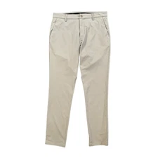 Rhone Pants Mens 34 Grey Commuter Slim Fit Performance Chino Travel Golf