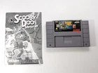 Scooby Doo Mystery Nintendo SNES with manual authentic