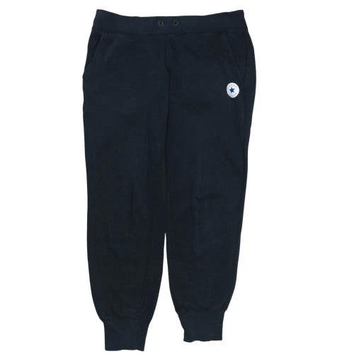 Converse Men's Black Jogger Sweatpants M Cotton Blend Comfort Fit