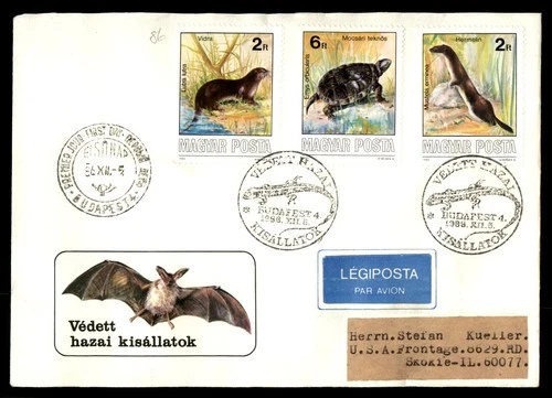 Mayfairstamps Hungary FDC 1986 Wild Animals Combo First Day Cover aaw_94633