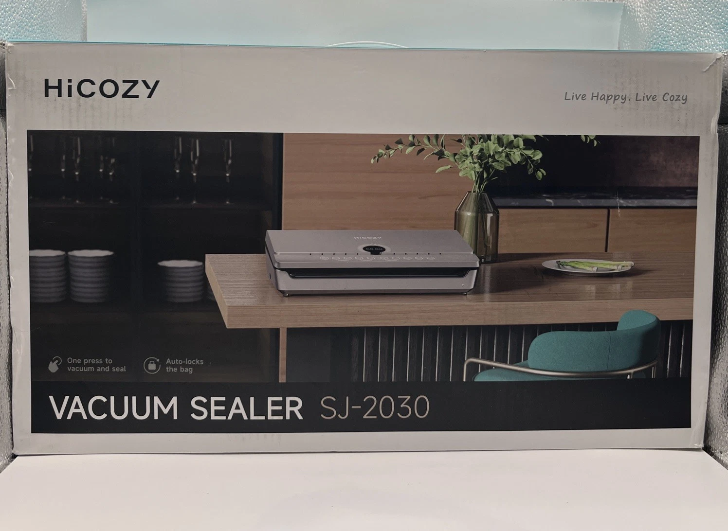 HiCOZY Food Vacuum Sealer Machine SJ-2030 (Bags Included)