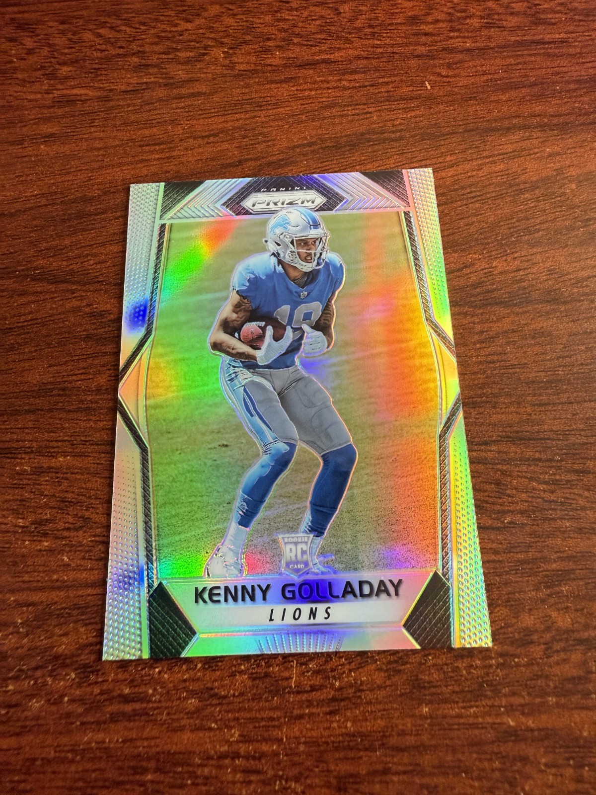 2017 Panini Prizm Silver Prizm #283 Kenny Golladay Rookie Card