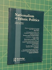 Nationalism and Ethnic Politcs Volume 16 Number 1 January-March 2010