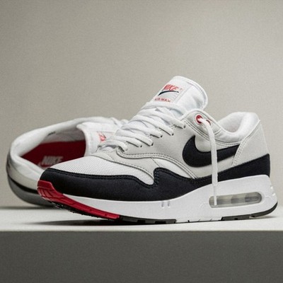Nike Air Max 1 86 OG Obsidian White Navy Men Athletic Running Shoes DQ3989-101