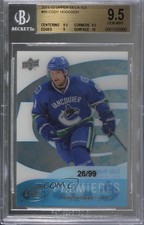 2011-12 Upper Deck Ice Premieres 26/99 Cody Hodgson #99 BGS 9.5 GEM MINT g0y